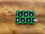 Petite Pouch - Green Bears
