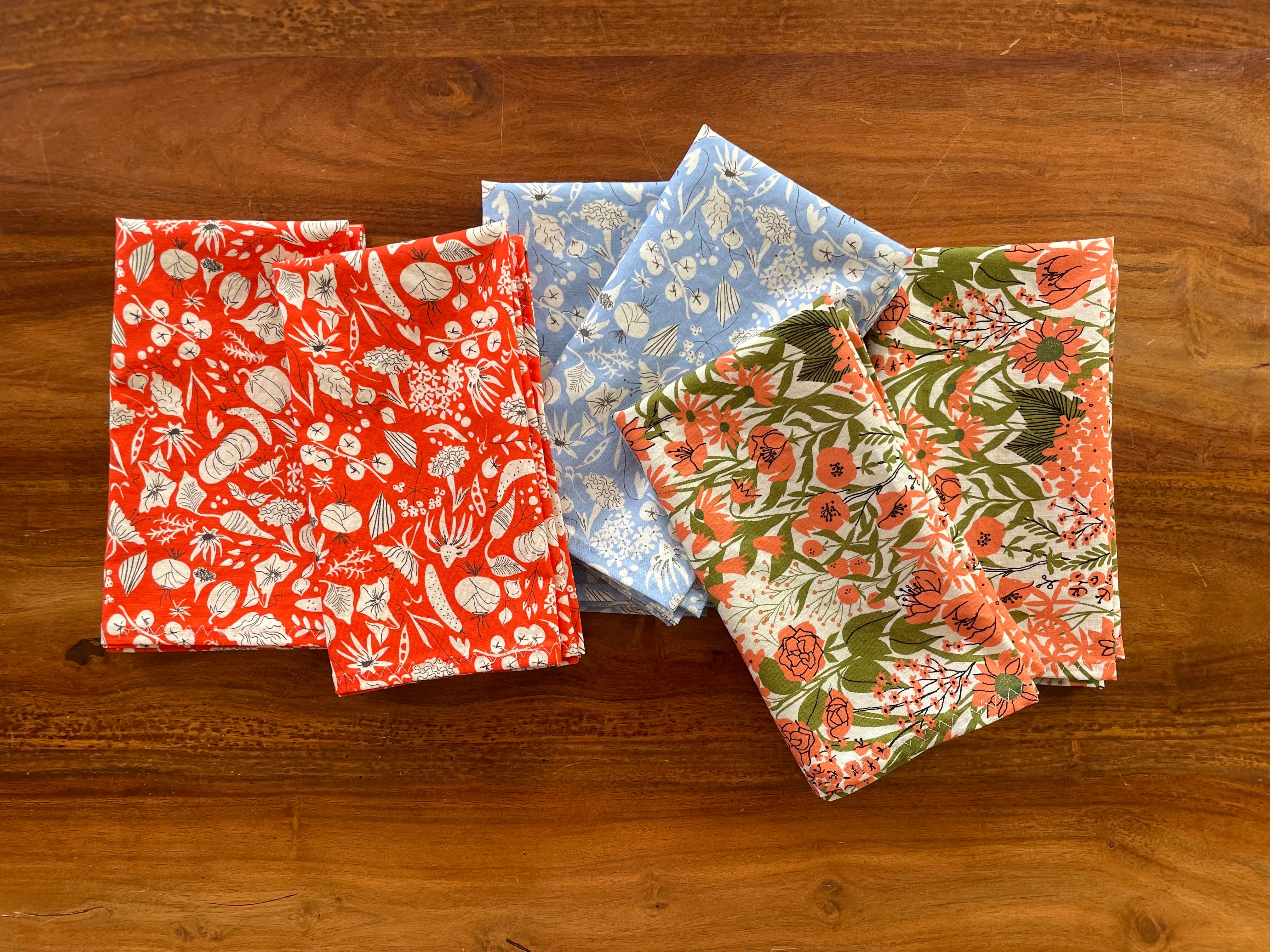 Cloth Napkins - Garden  Patch (6)