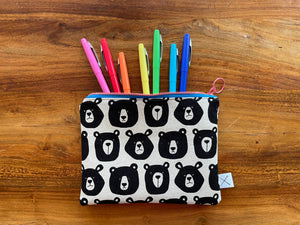 Pocket Pouch - White Bears