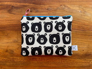 Pocket Pouch - White Bears