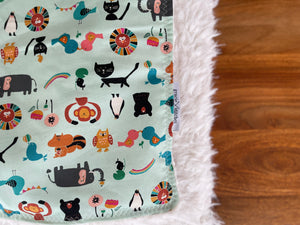 Baby Blanket - Animal Party