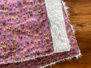 Baby Blanket - Potted Plants