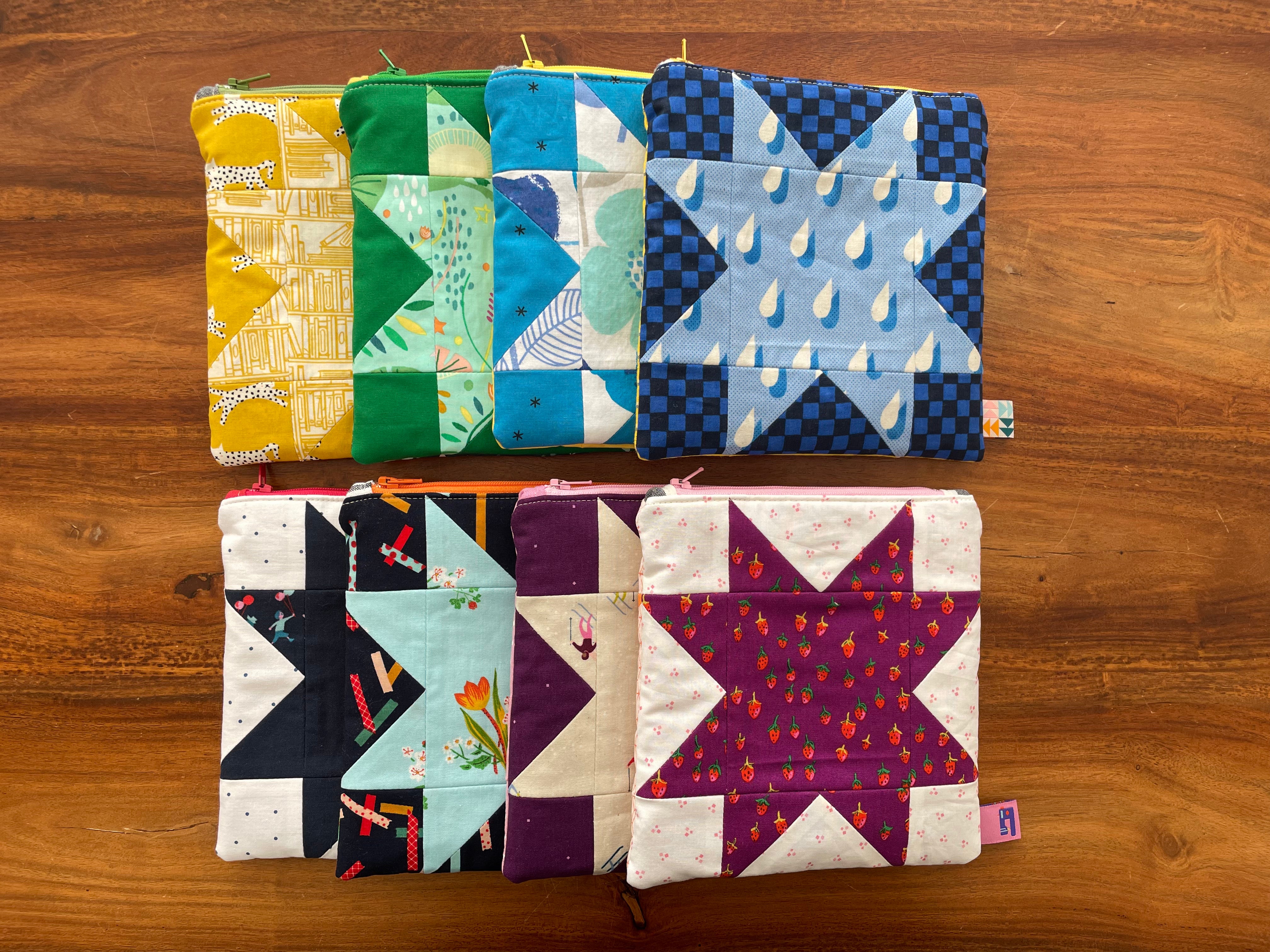 Quilt Pouch - Frog Pond