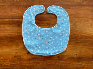 Small Baby Bib - Vintage Blue