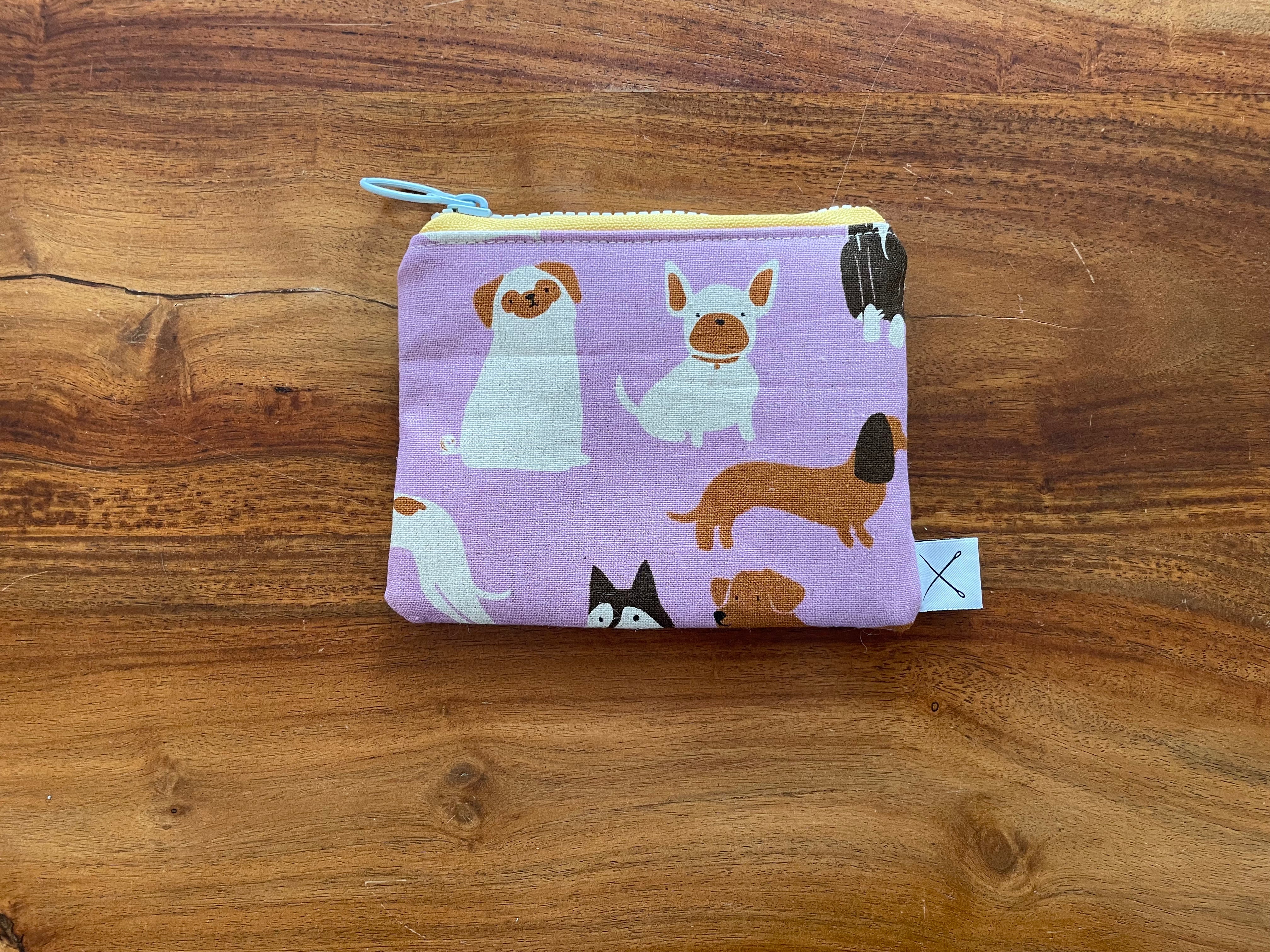 Petite Pouch - Pink Dog Park