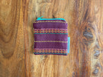 Zipper Pouch Small Square Woven