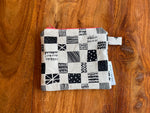 Zipper Pouch Medium Block Print