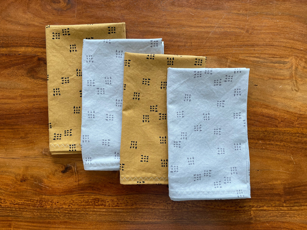 Cloth Napkins - Triangles #3 (4)