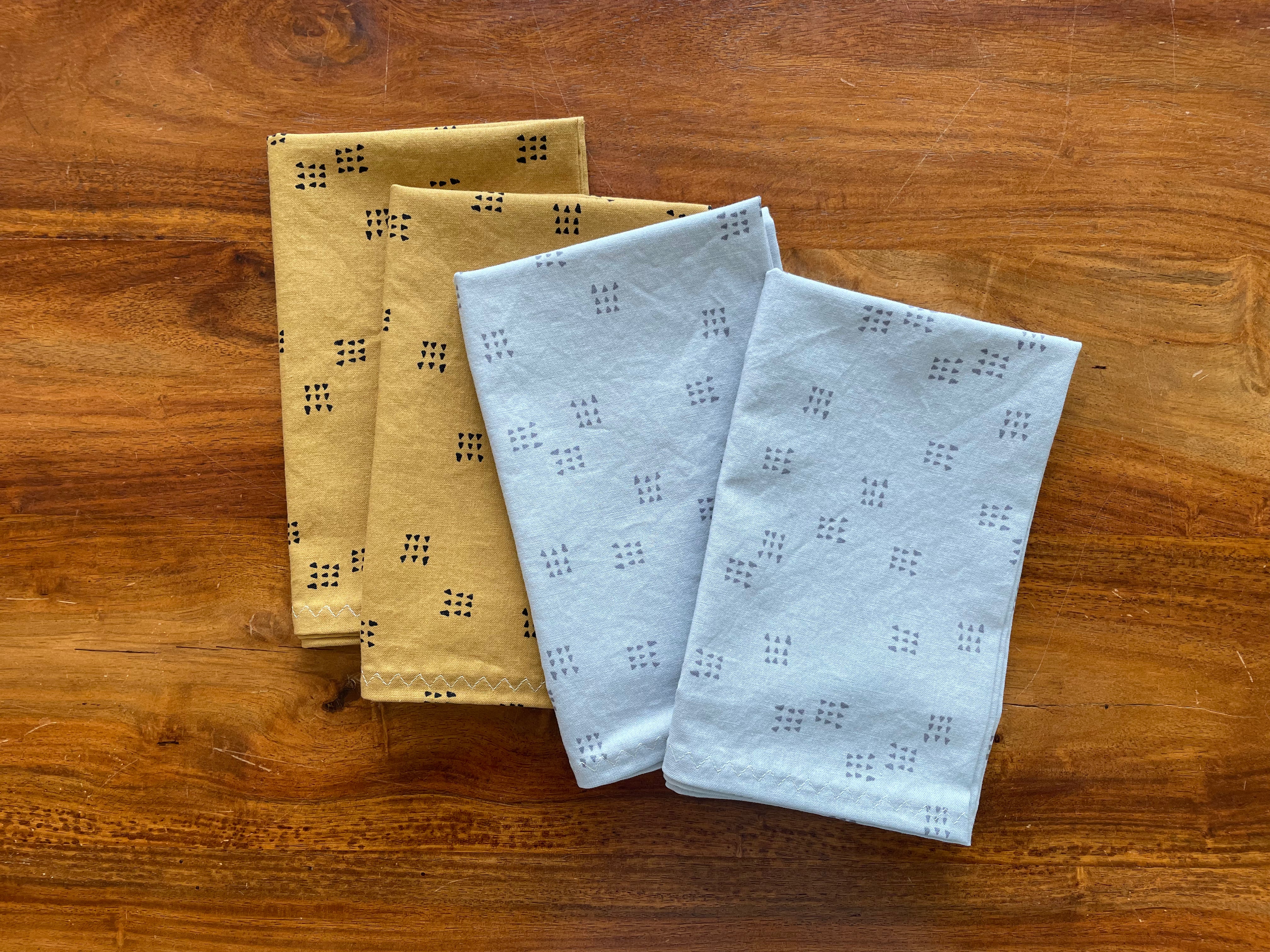 Cloth Napkins - Triangles #3 (4)