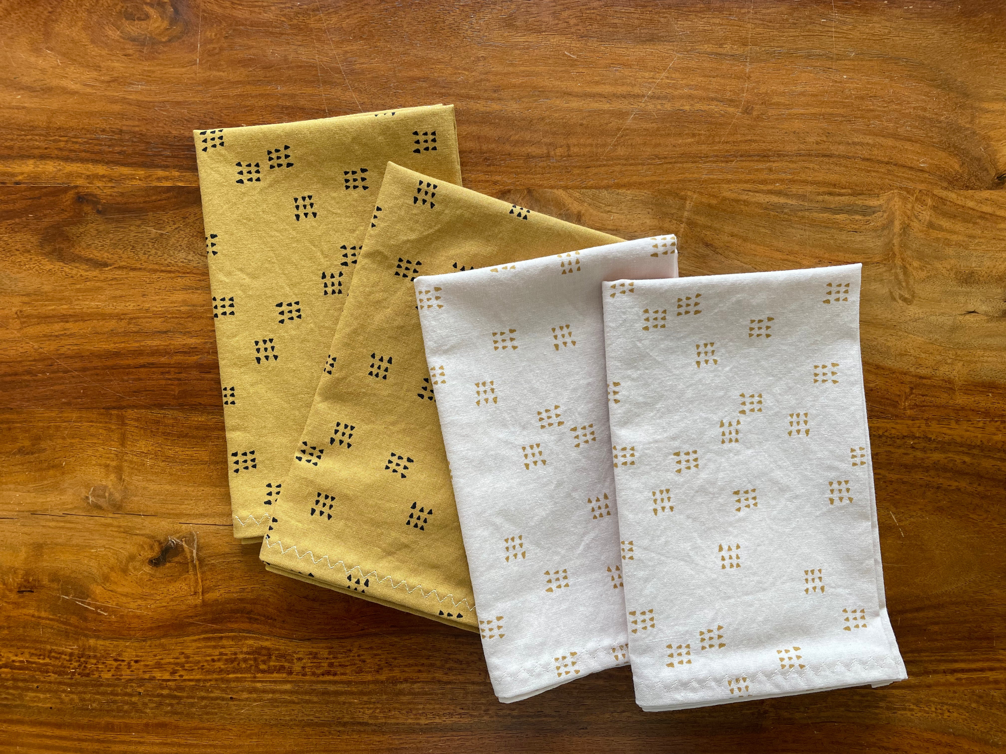 Cloth Napkins - Triangles #4 (4)