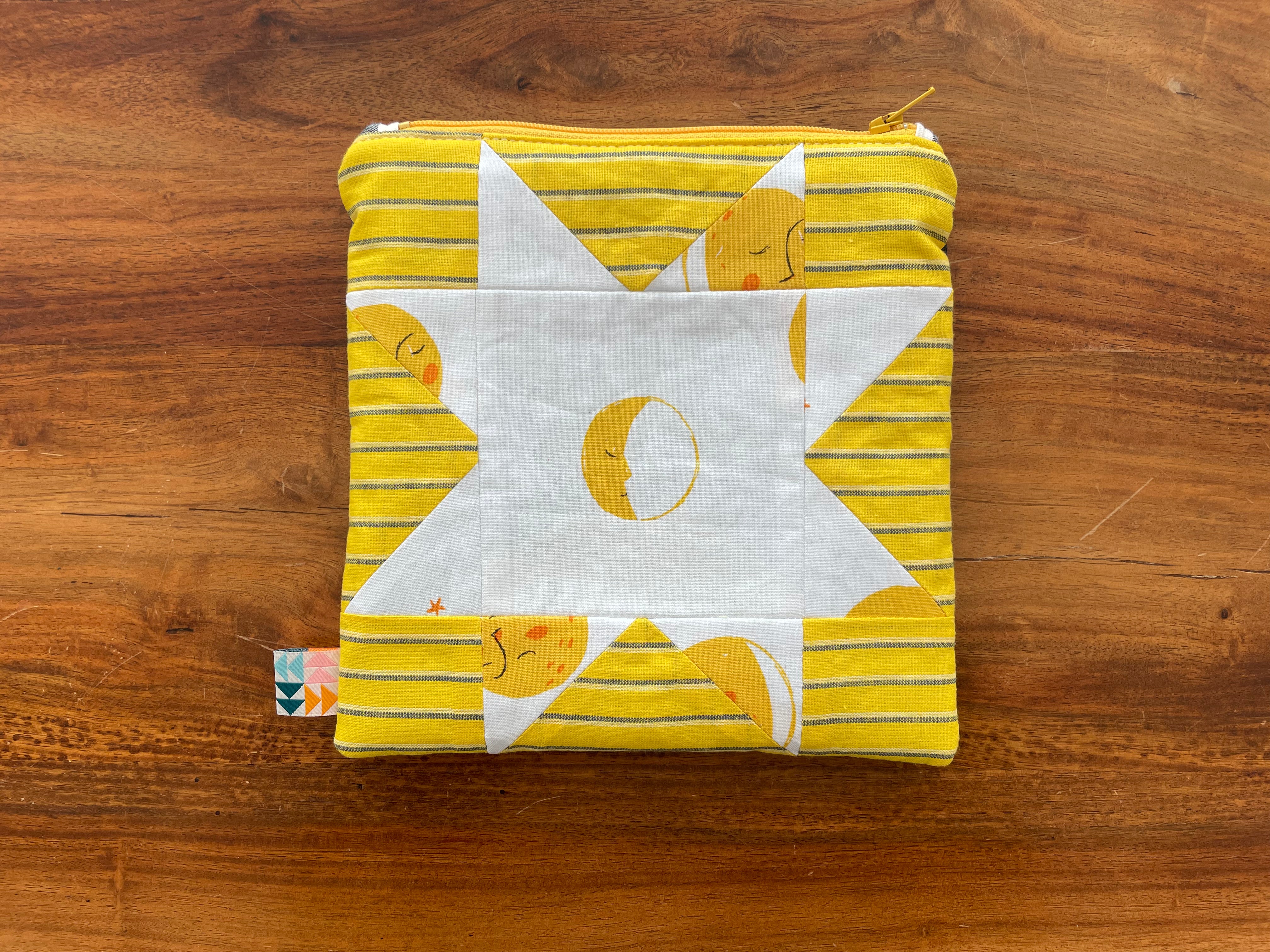 Quilt Pouch - Raindrops