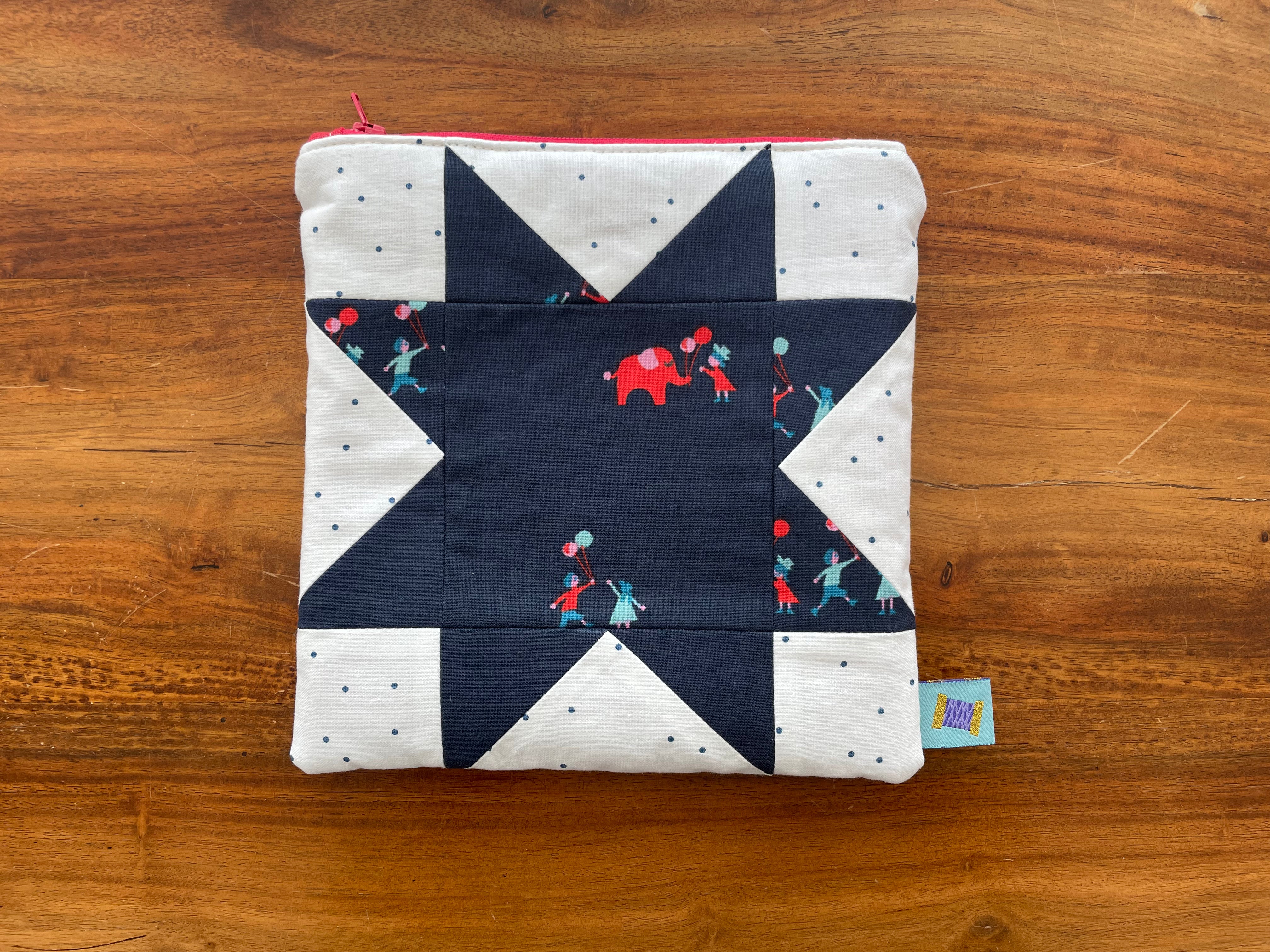 Quilt Pouch - Circus