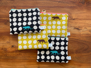 Pocket Pouch - Cheetah Dot Black