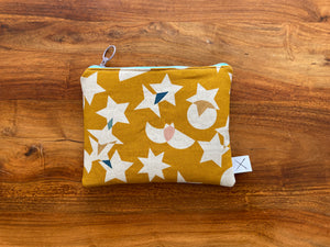 Pocket Pouch - Party Shapes Gold