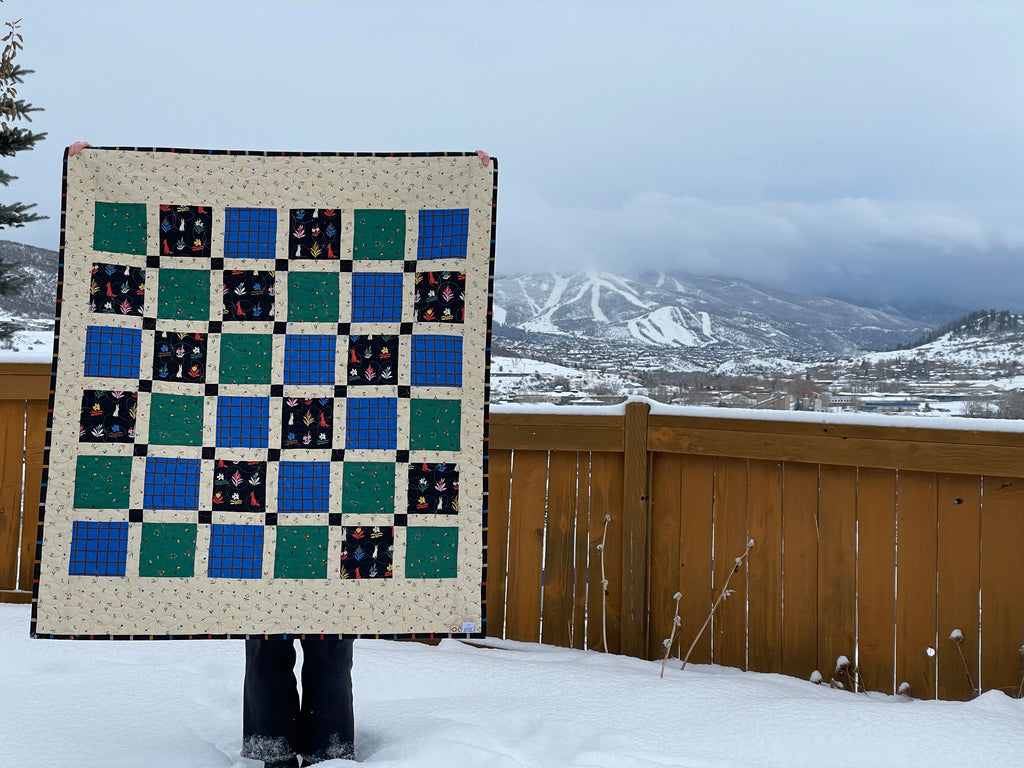There was a Fox - Lap-size Quilt