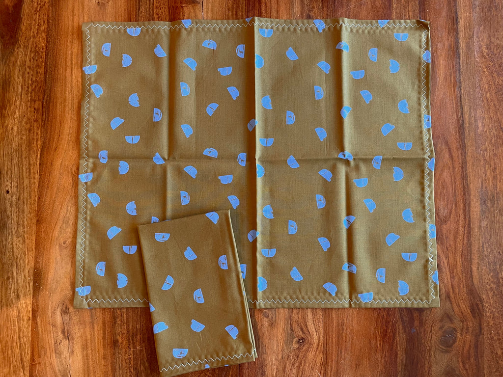 Cloth Napkins - Half Moon (2)