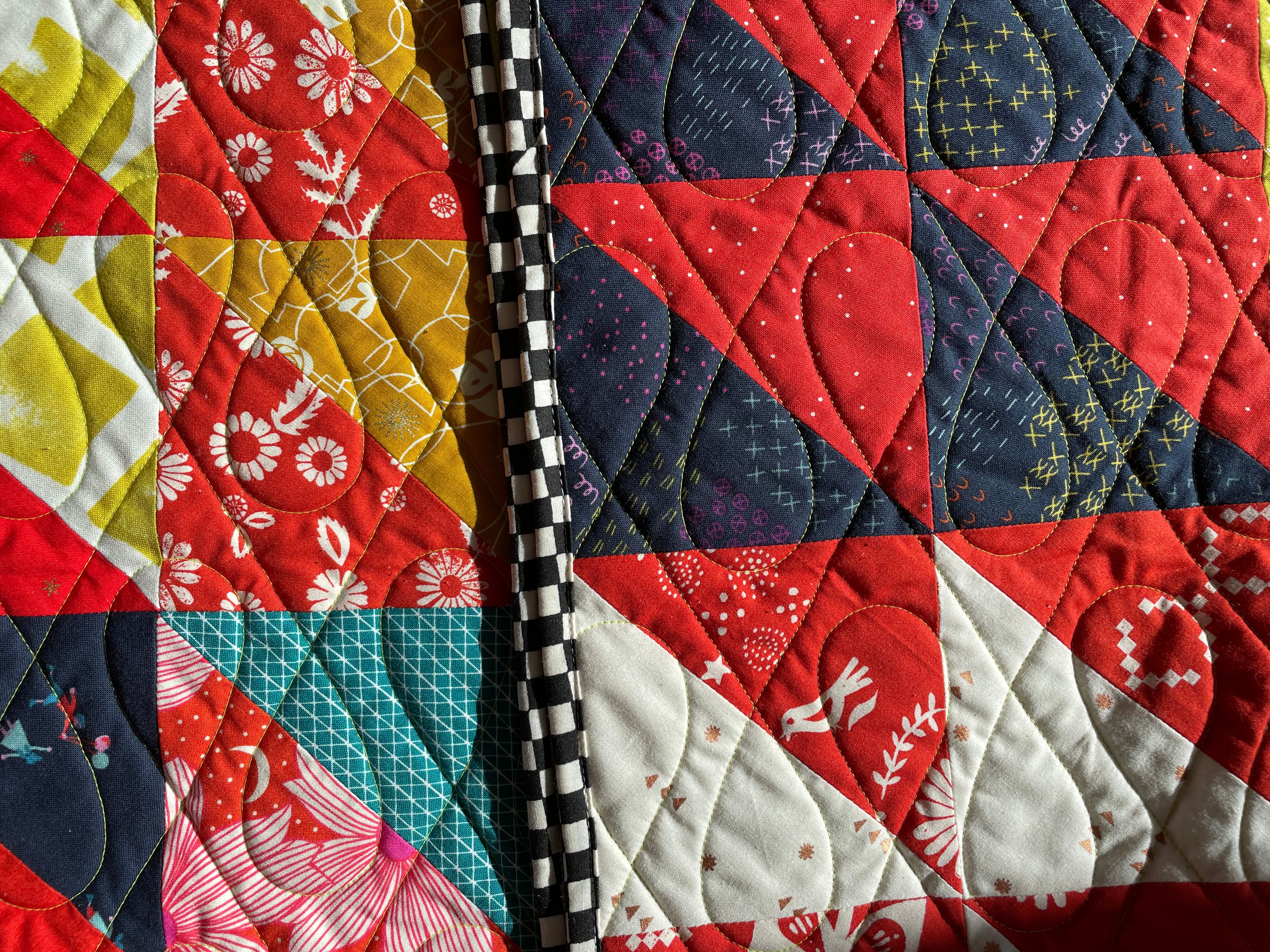 Sugar - Large throw-size Quilt