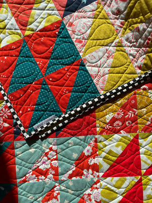 Sugar - Large throw-size Quilt
