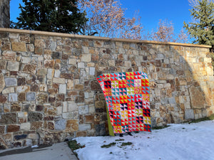 Sugar - Large throw-size Quilt