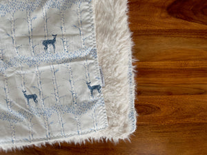 Baby Blanket - Fawn Forest Winter