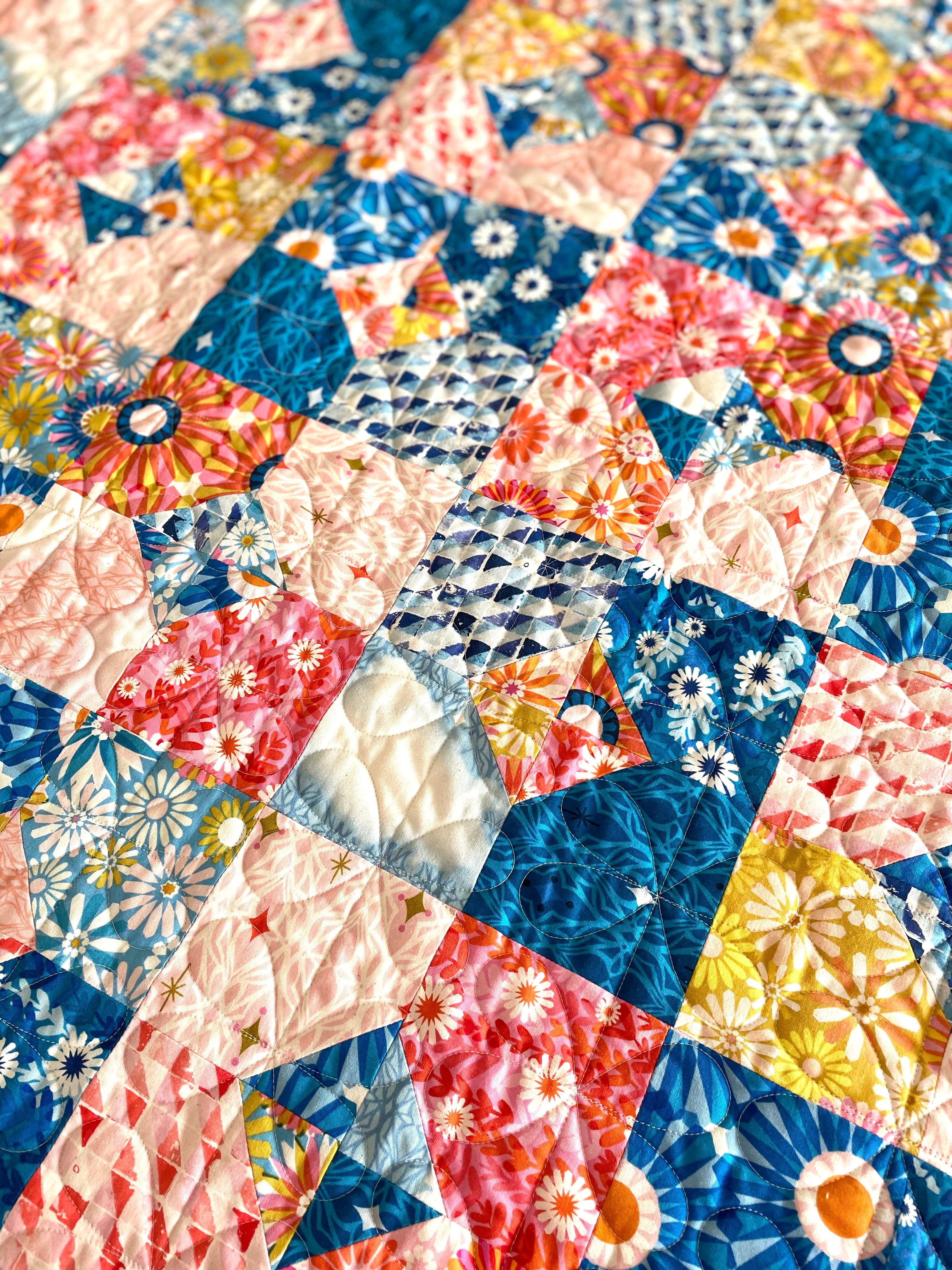 Freshly Picked - Square Baby-size Quilt