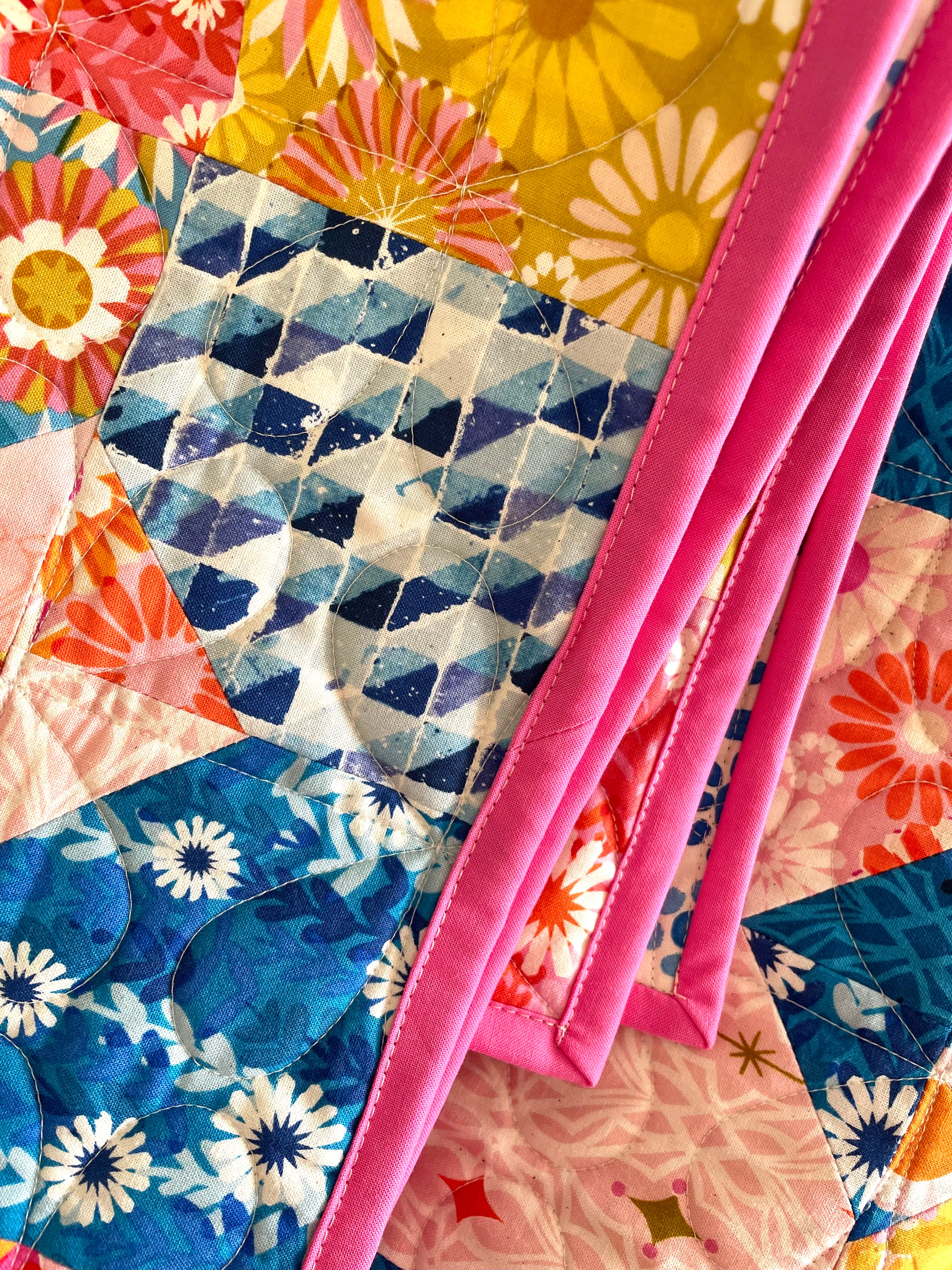 Freshly Picked - Square Baby-size Quilt