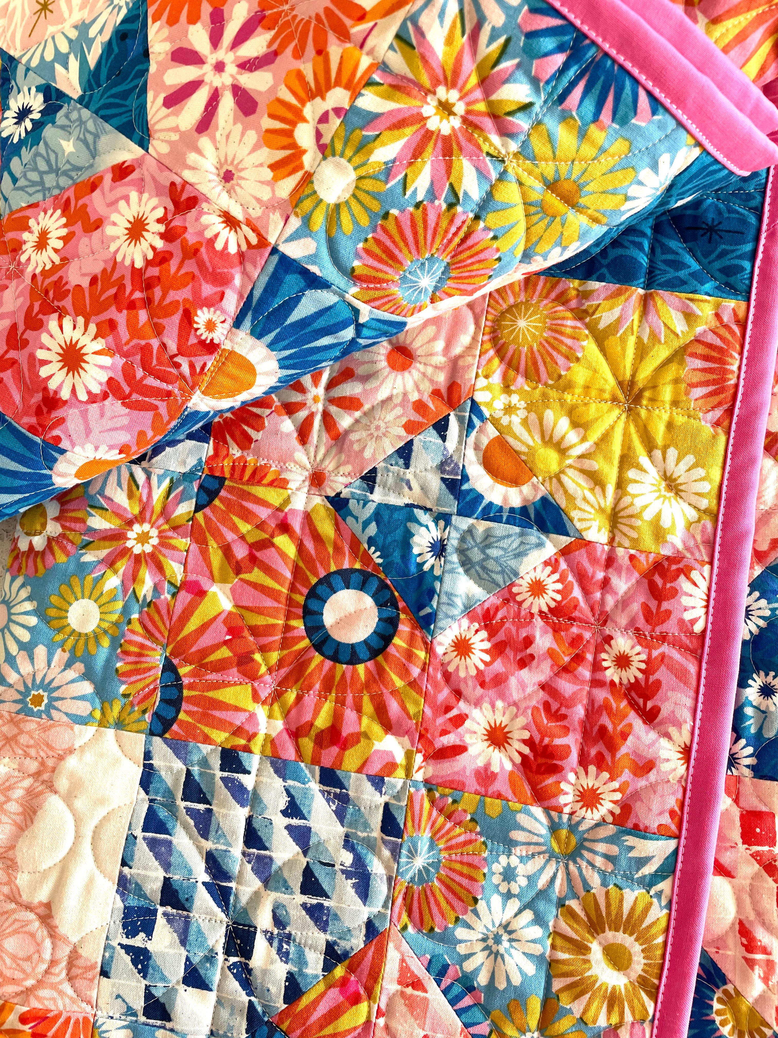 Freshly Picked - Square Baby-size Quilt