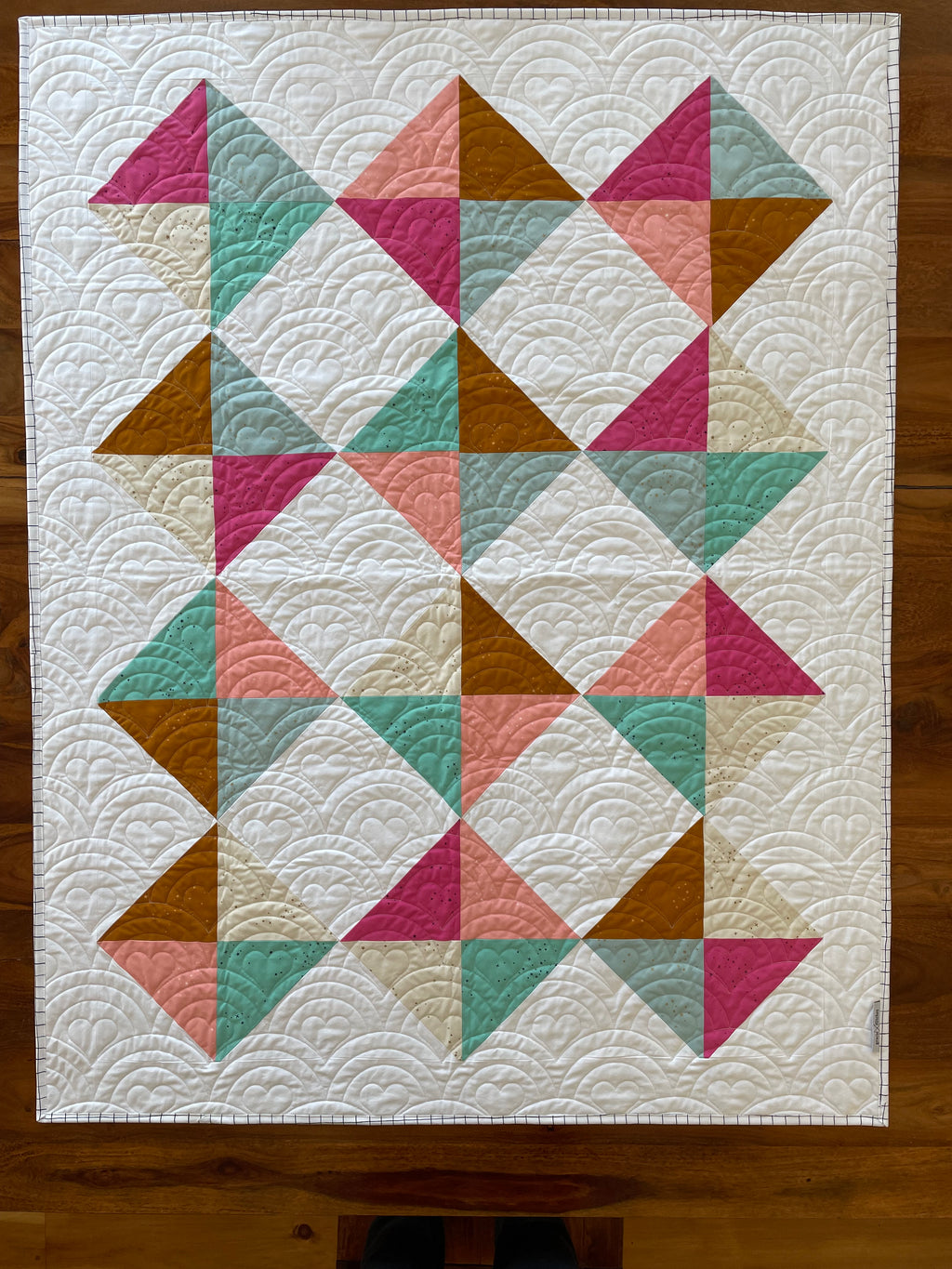 Sweet Diamonds - Crib-size Quilt