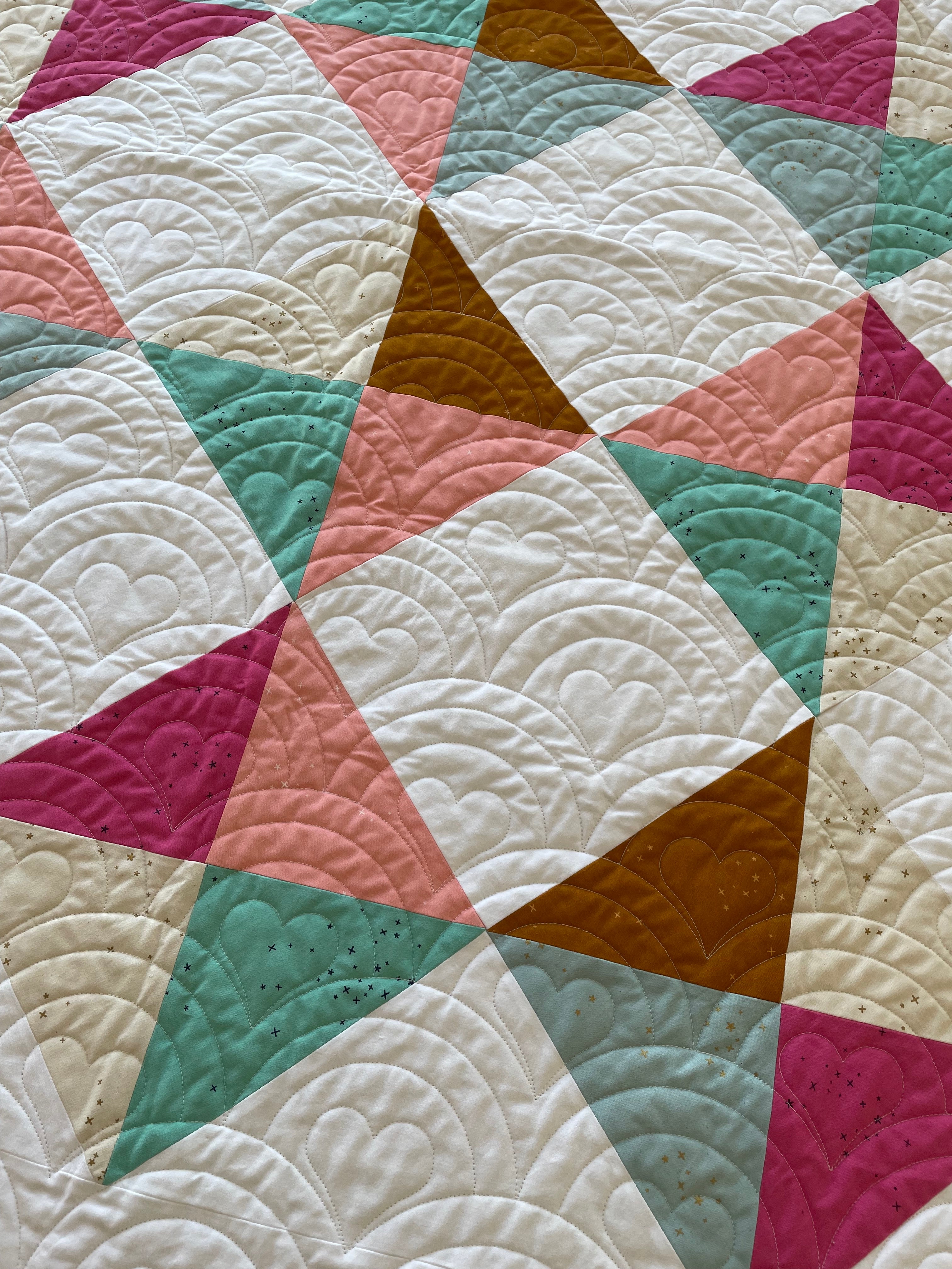 Sweet Diamonds - Crib-size Quilt