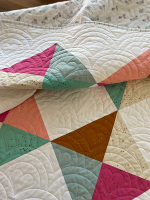 Sweet Diamonds - Crib-size Quilt