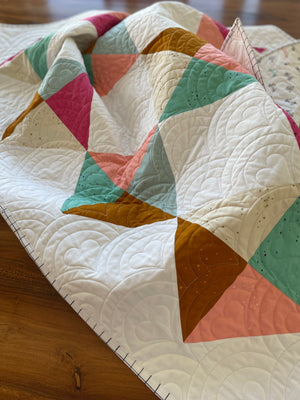 Sweet Diamonds - Crib-size Quilt