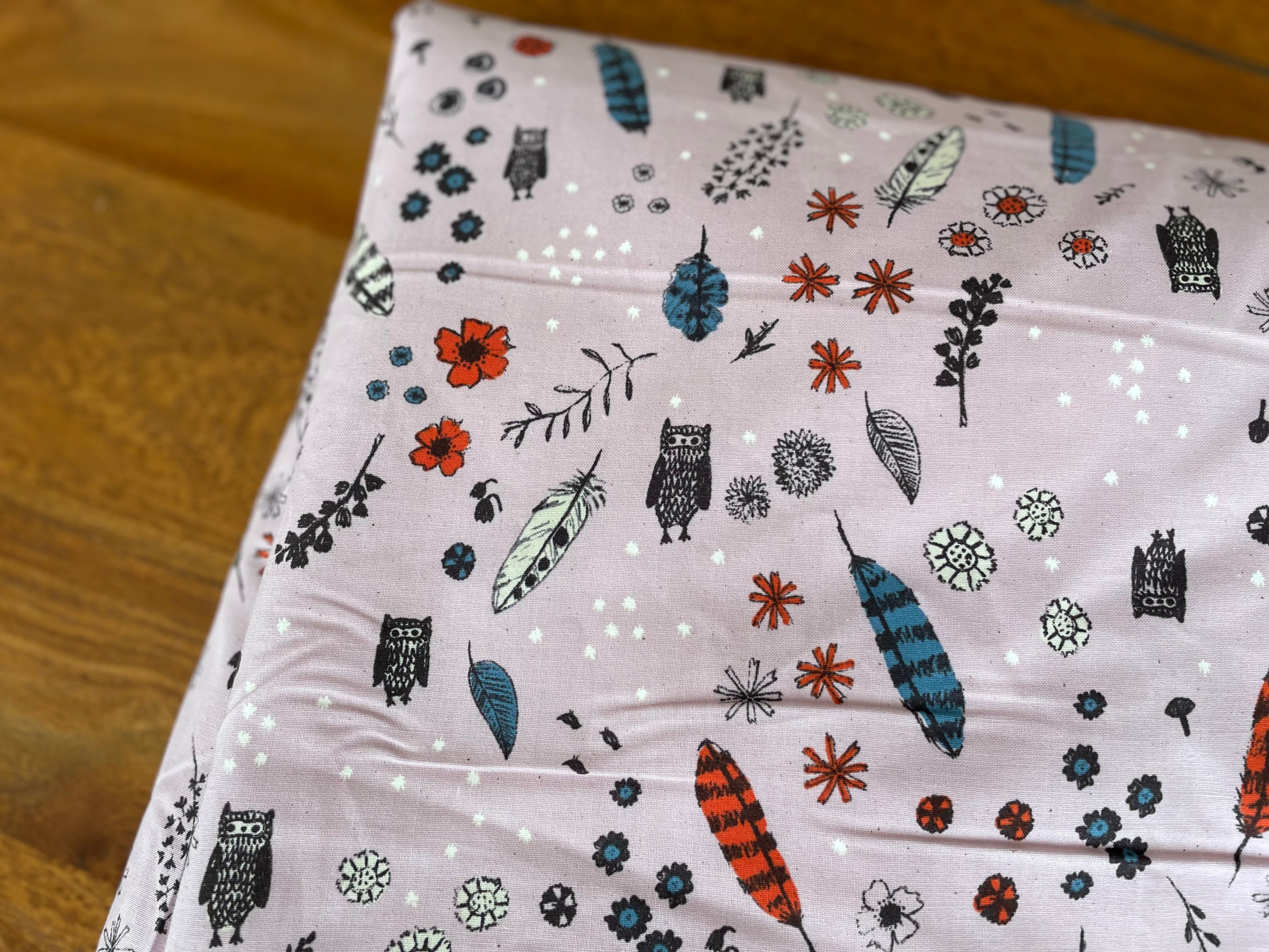Baby Blanket - Lavender Owls