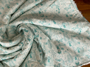 Baby Blanket - Blue Gnomes