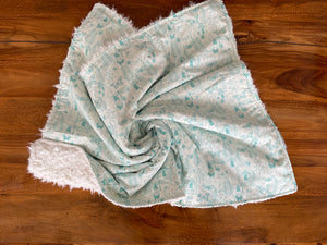 Baby Blanket - Blue Gnomes